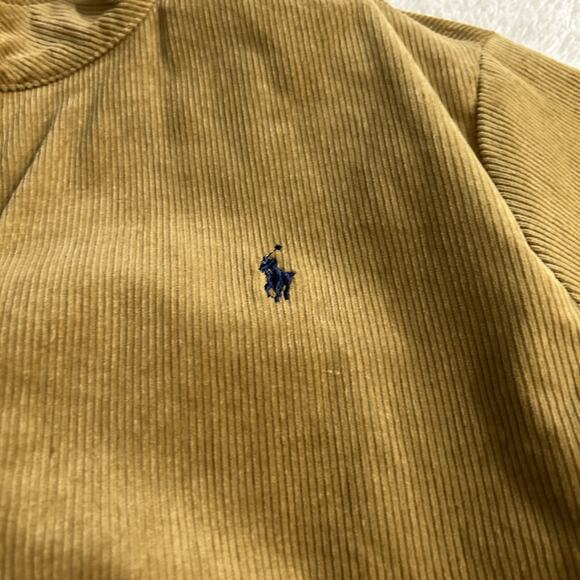 Polo Ralph Lauren Corduroy Brwn Eisenhower Jacket Sz XL Plaid Green Insulation - Picture 6 of 10